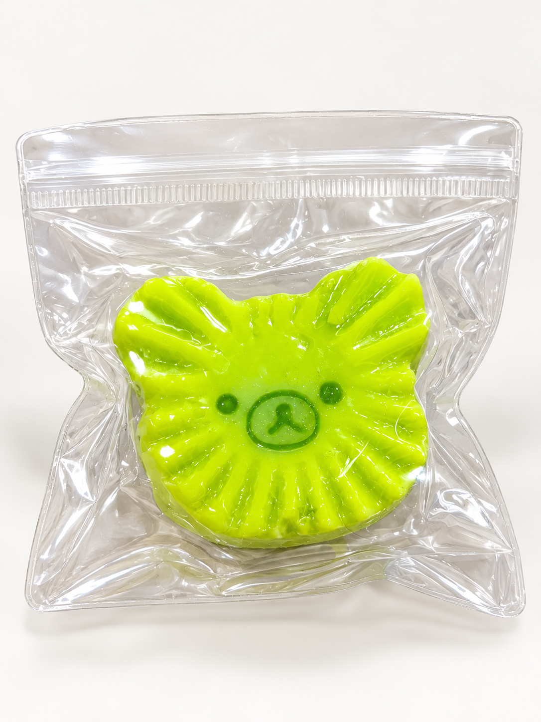 Frozen Butter Kiwi Bear Squishy – Soft Slow-Rising Stress Relief Toy
