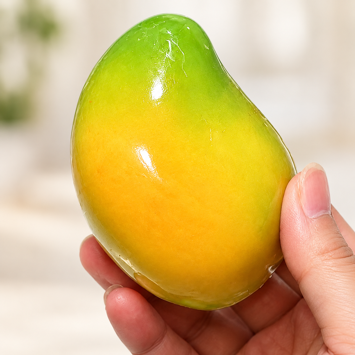 Color-Changing Crunchy Mango Squishy