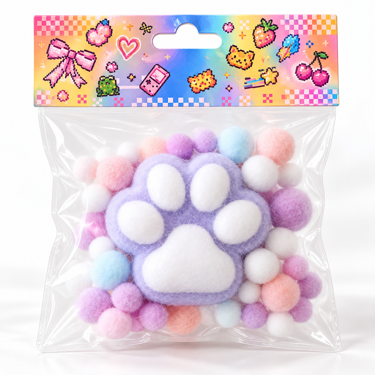 Little Fuzzy Cat Paw Squishy