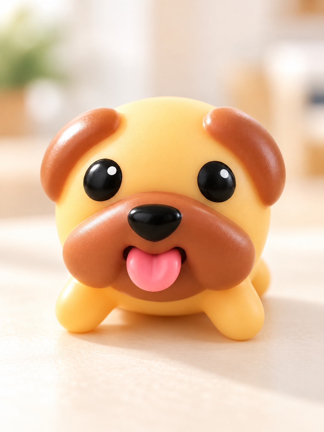 Silly Tongue Puppy Squishy – Mini Stress Relief Toy