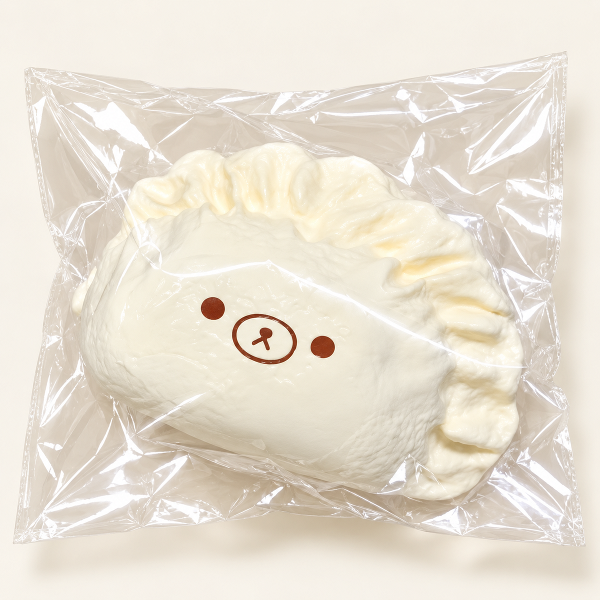 【Soft Butter】 Bear Dumpling Squishy – Available in 7 Colors