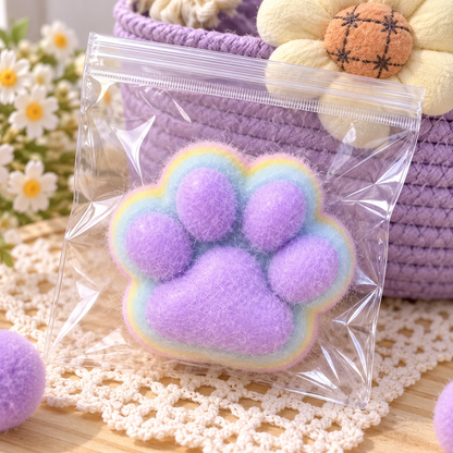Little Fuzzy Cat Paw Squishy