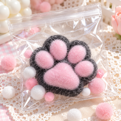 Little Fuzzy Cat Paw Squishy