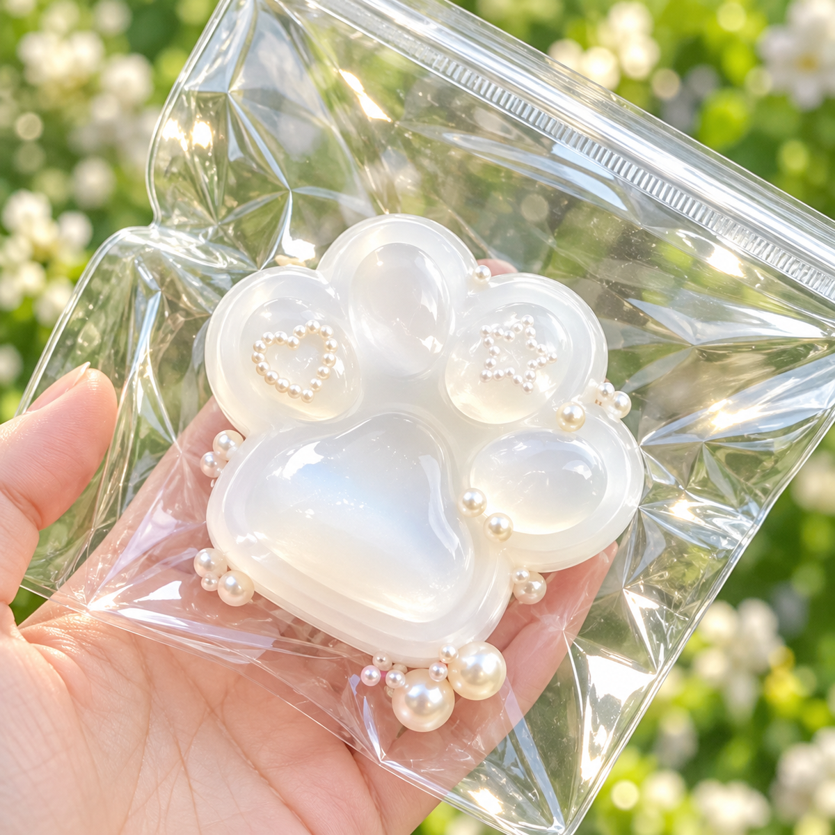 Little Fuzzy Cat Paw Squishy
