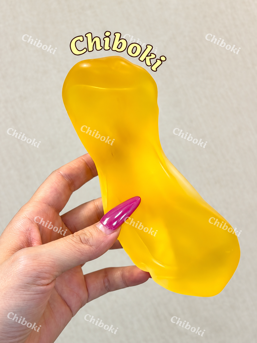 Authentic Chiboki Frosted Juice Mochi Squishy – 3 Colors