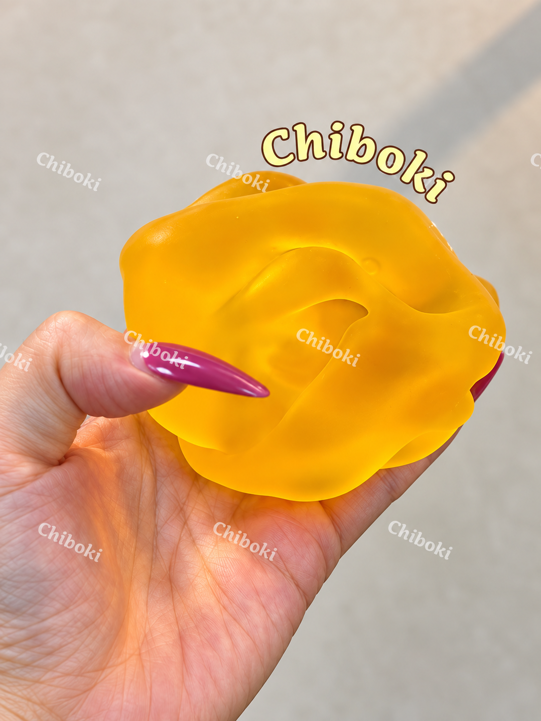 Authentic Chiboki Frosted Juice Mochi Squishy – 3 Colors
