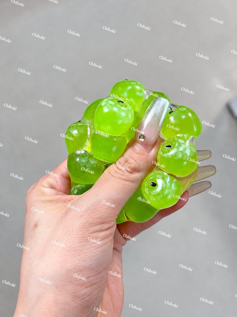 Chiboki Big Pebble Squishy Ball – Chunky Bead Texture Sensory Fidget Toy