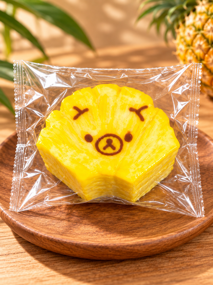 Frozen Butter Pineapple Bear Squishy – Slow-Rising Stress Relief Toy