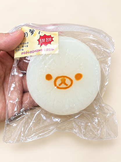 Frozen Butter Bear Radish Slice Squishy