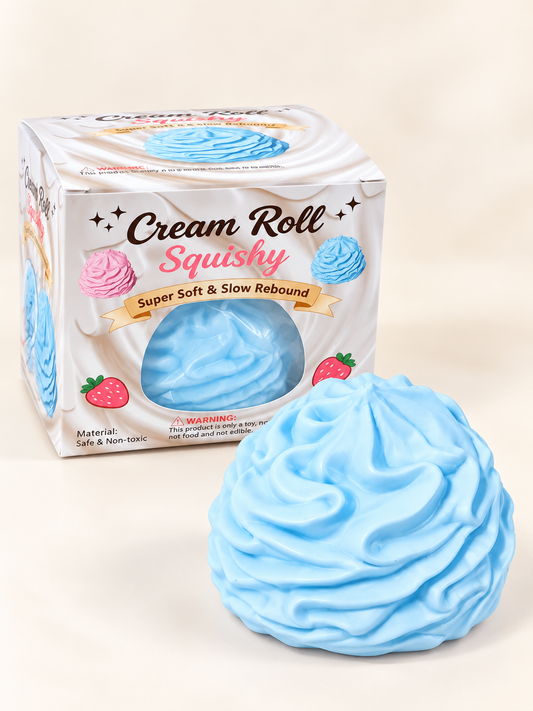 Whipped Cream Squishy Toy