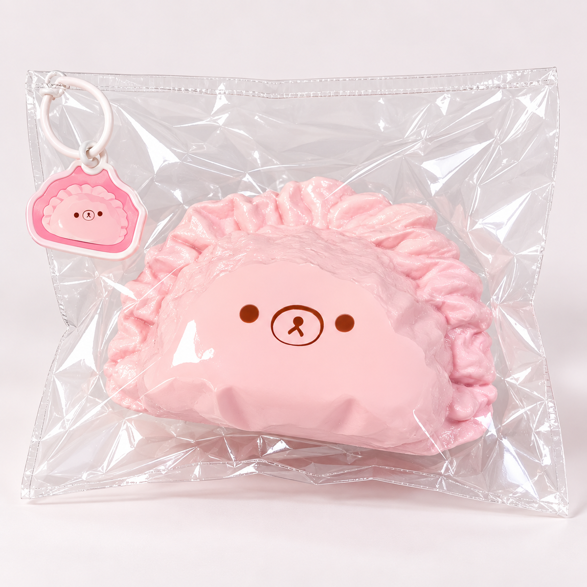 【Soft Butter】 Bear Dumpling Squishy – Available in 7 Colors